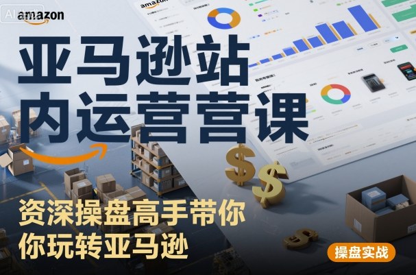 亚马逊站内运营课:资深操盘高手带你玩转亚马逊-777网创网