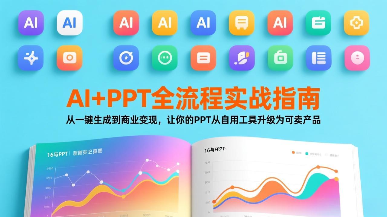 AI+PPT全流程实战指南：从一键生成到商业变现，让你的PPT从自用工具升级为可卖产品-777网创网