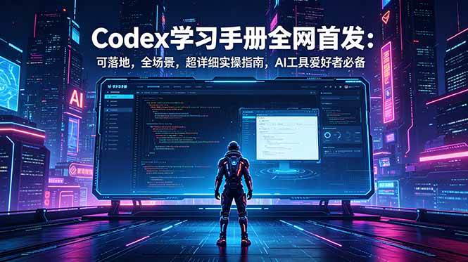 （18871期）Codex学习手册全网首发：可落地，全场景，超详细实操指南，AI工具爱好者必备-777网创网