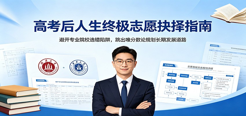 高考后人生终极志愿抉择指南:避开专业院校选错陷阱,跳出唯分数论规划长期发展道路-777网创网