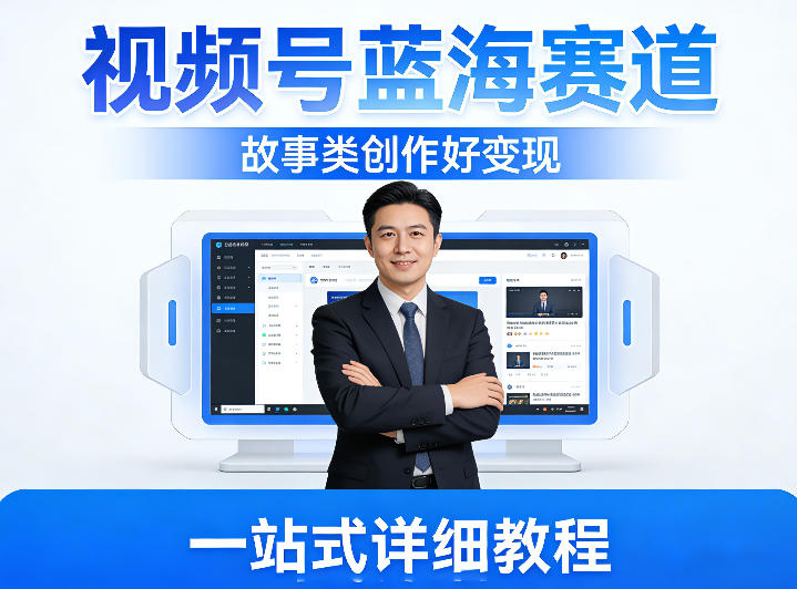 视频号蓝海赛道，故事类创作好变现，一站式详细教程-777网创网