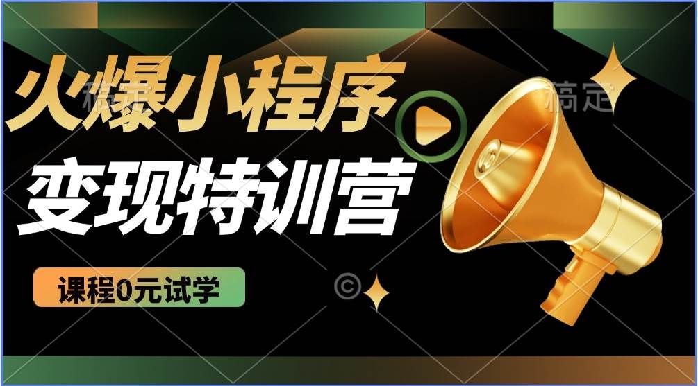 （14361期）2025火爆微信小程序推广，全自动被动收益，轻松日入500+-777网创网