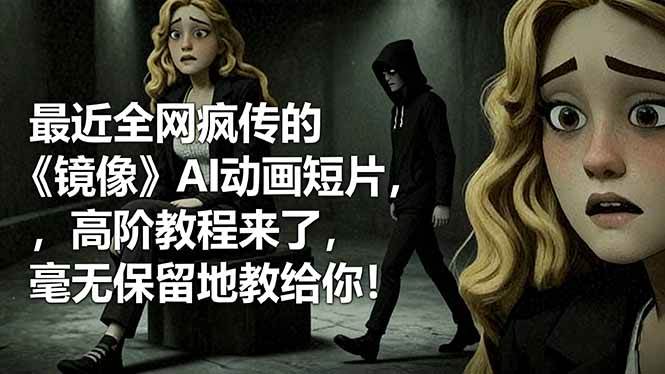 图片[1]-（16427期）最近全网疯传的《镜像》AI动画短片，高阶教程来了，毫无保留地教给你！-777网创网