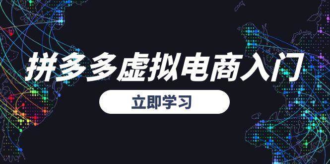 (15158期)拼多多虚拟电商入门,精准选品方法论,无货源模式起盘技巧-777网创网