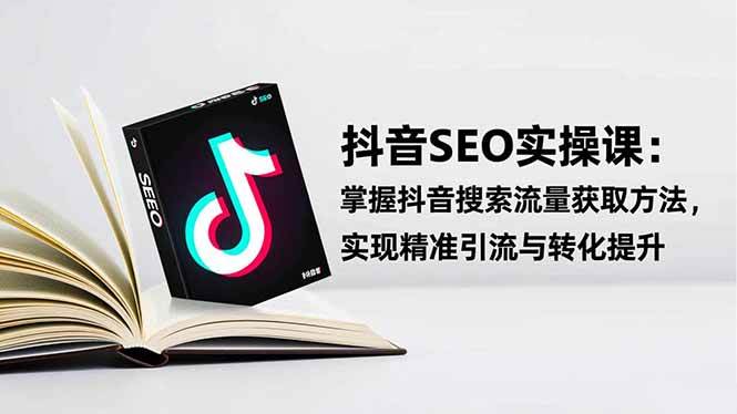 (16514期)抖音SEO实战引流课:掌握抖音搜索流量获取方法,实现精准引流与转化提升 (16514期)抖音SEO实战引流课:掌握抖音搜索流量获取方法,实现精准引流与转化提升