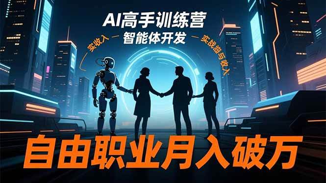 (16602期)AI高手训练营3.0,ChatGPT,Midjourney,智能体开发,自由职业月入破万 (16602期)AI高手训练营3.0,ChatGPT,Midjourney,智能体开发,自由职业月入破万