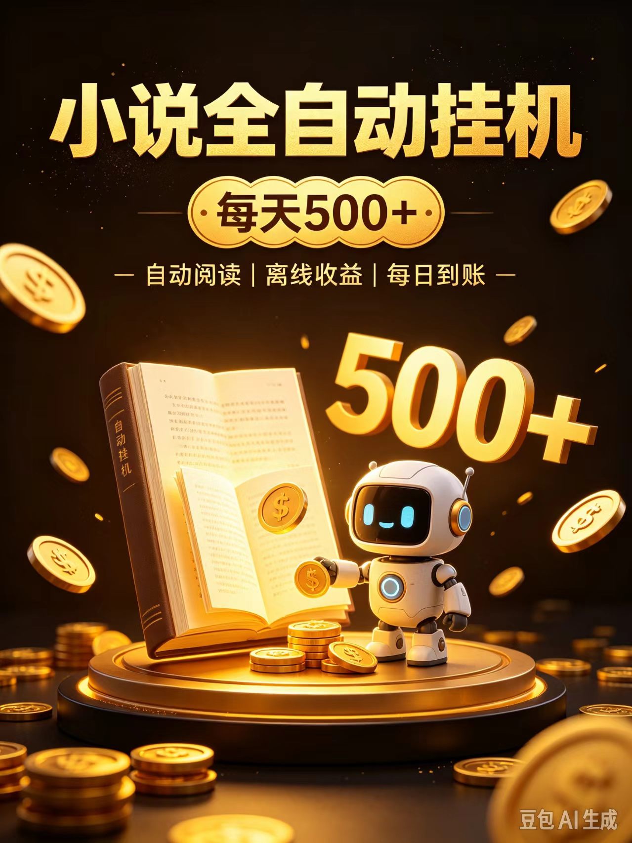 番茄全自动小说0门槛副业,日入300+,躺赚稳定风口项目-777网创网