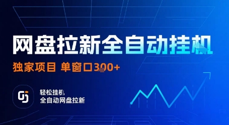 网盘拉新全自动挂G,独家技术,操作简单,自动完成拉新任务,单窗口3张【揭秘】-777网创网