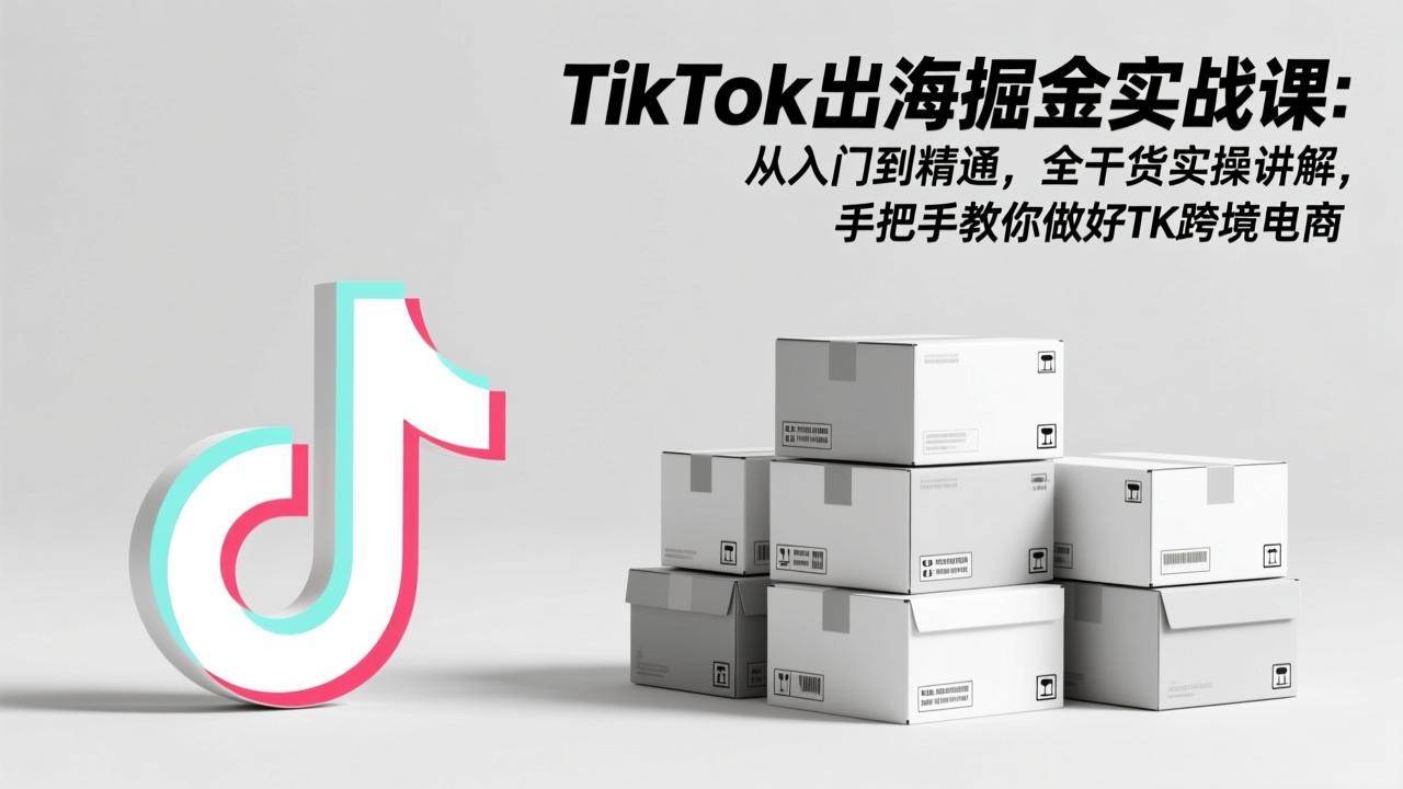 (17368期)TikTok出海掘金实战课:从入门到精通,全干货实操讲解,手把手教你做好TK跨境电商 (17368期)TikTok出海掘金实战课:从入门到精通,全干货实操讲解,手把手教你做好TK跨境电商