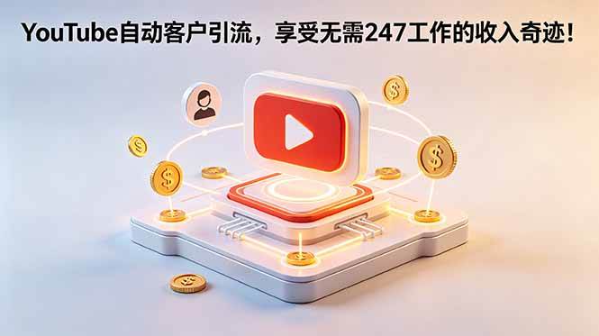 （18658期）YouTube 自动客户引流，享受无需 247 工作的收入奇迹！【原创双语字幕】-777网创网