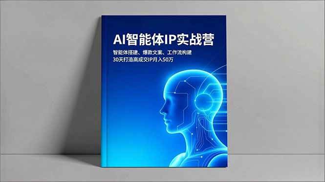 (16689期)AI智能体IP实战营,智能体搭建、爆款文案、工作流构建,30天打造高成交IP月入50万 (16689期)AI智能体IP实战营,智能体搭建、爆款文案、工作流构建,30天打造高成交IP月入50万