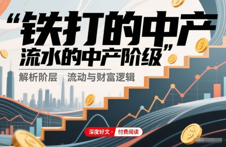 付费文章：铁打的中产，流水的中产阶级-777网创网