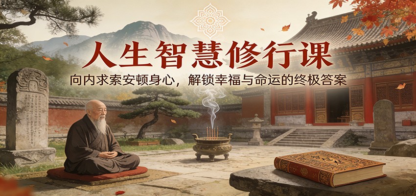 人生智慧修行课:向内求索安顿身心,解锁幸福与命运的终极答案 人生智慧修行课:向内求索安顿身心,解锁幸福与命运的终极答案