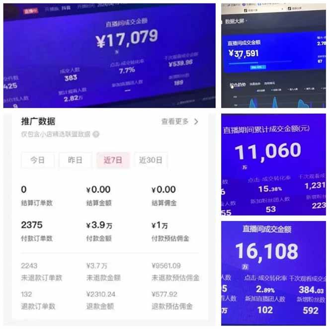 （14320期）AI智能无人直播，无需出镜，单日收益1000+-777网创网