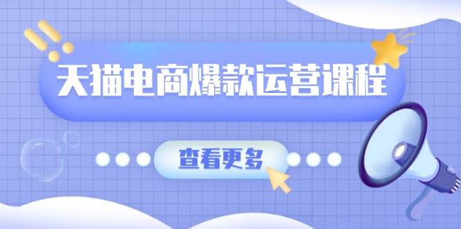 （13910期）天猫电商爆款运营课程，爆款卖点提炼与流量实操，多套模型全面学习-777网创网