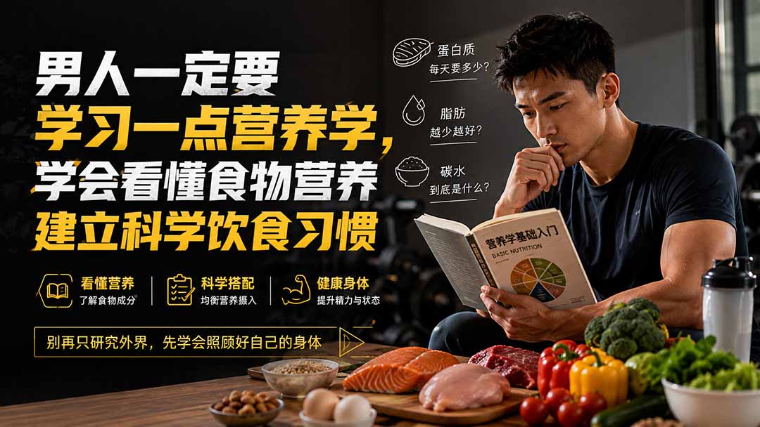 付费文章：男人一定要学习一点营养学，学会看懂食物营养建立科学饮食习惯-777网创网