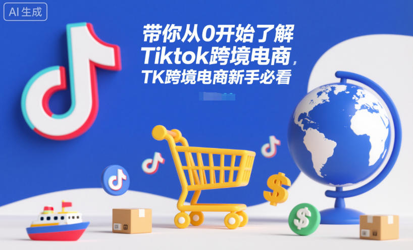 带你从0开始了解Tiktok跨境电商,TK跨境电商新手必看-777网创网