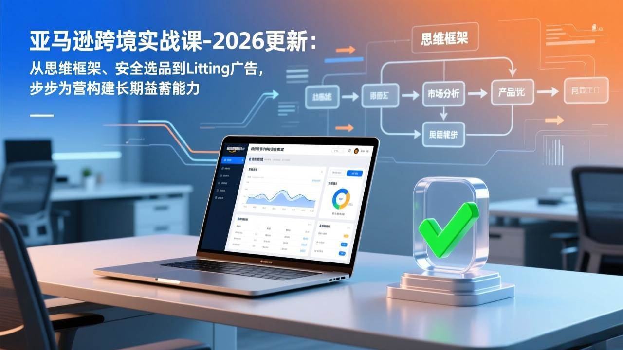 (17269期)亚马逊跨境实战课-2026更新:从思维框架、安全选品到Listing广告,步步为营构建长期盈利能力 (17269期)亚马逊跨境实战课-2026更新:从思维框架、安全选品到Listing广告,步步为营构建长期盈利能力