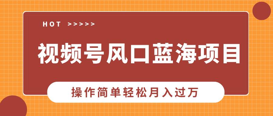 （13945期）视频号风口蓝海项目，中老年人的流量密码，操作简单轻松月入过万-777网创网