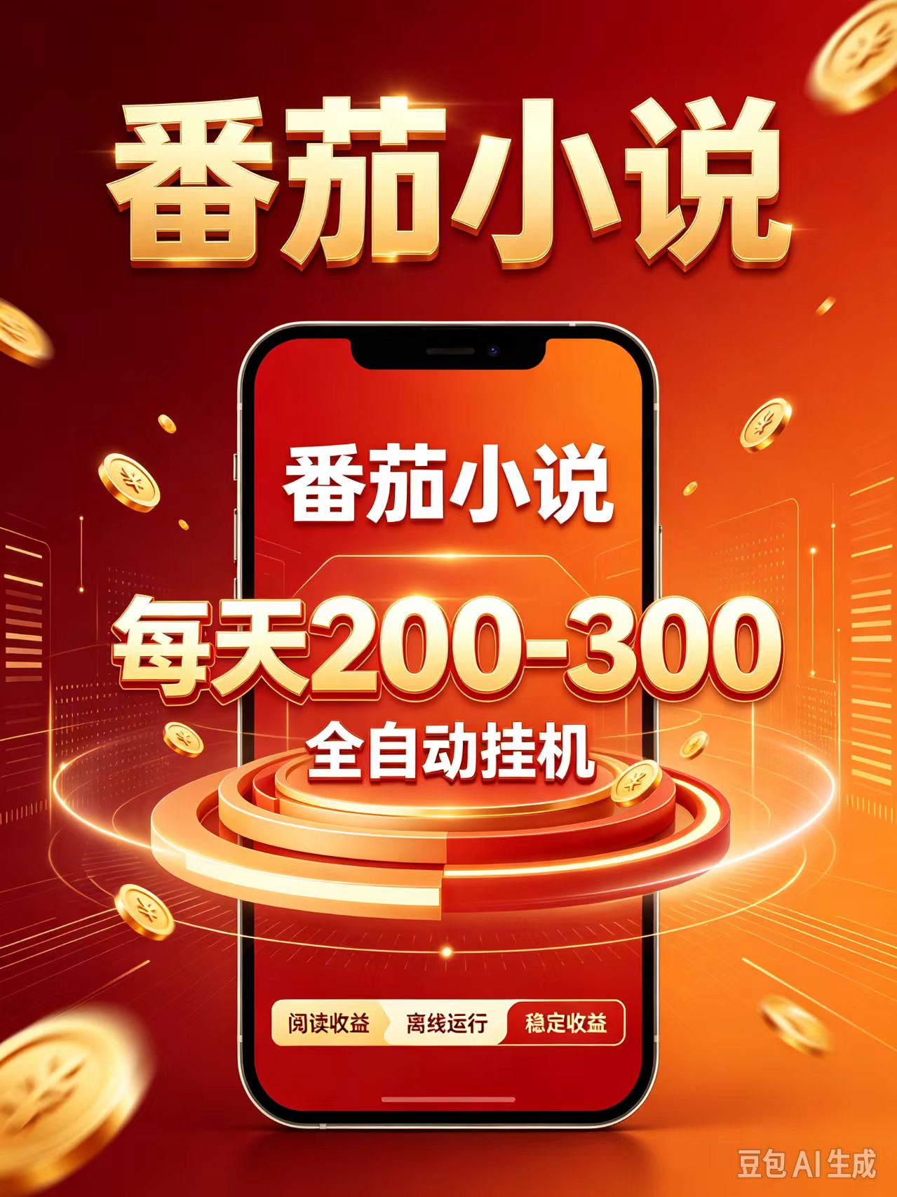 门槛极低的番茄全自动小说,日入200-300,项目非常火爆-777网创网