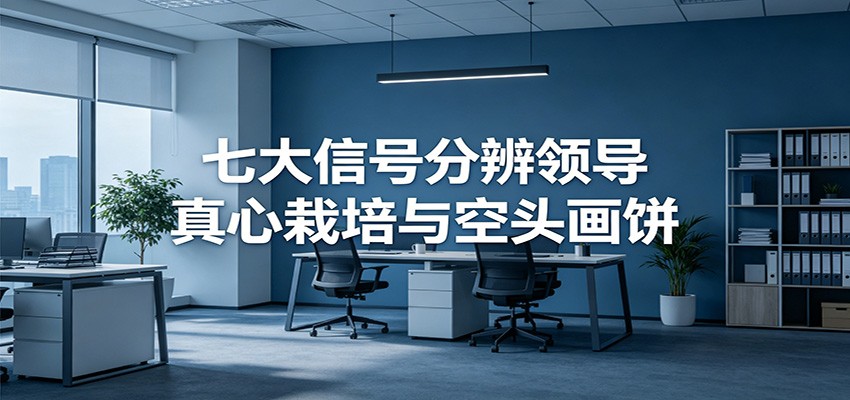 付费文章《七大信号分辨领导真心栽培与空头画饼》读懂管理背后人性逻辑-777网创网