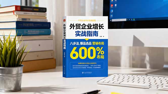 外贸企业增长实战指南,八步法、爆品选品、营销布局,业绩增长300%-777网创网
