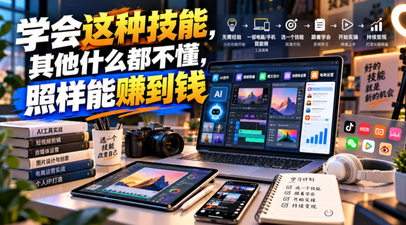 某公众号付费文章:学会这种技能,其他什么都不懂,照样能賺到钱-777网创网