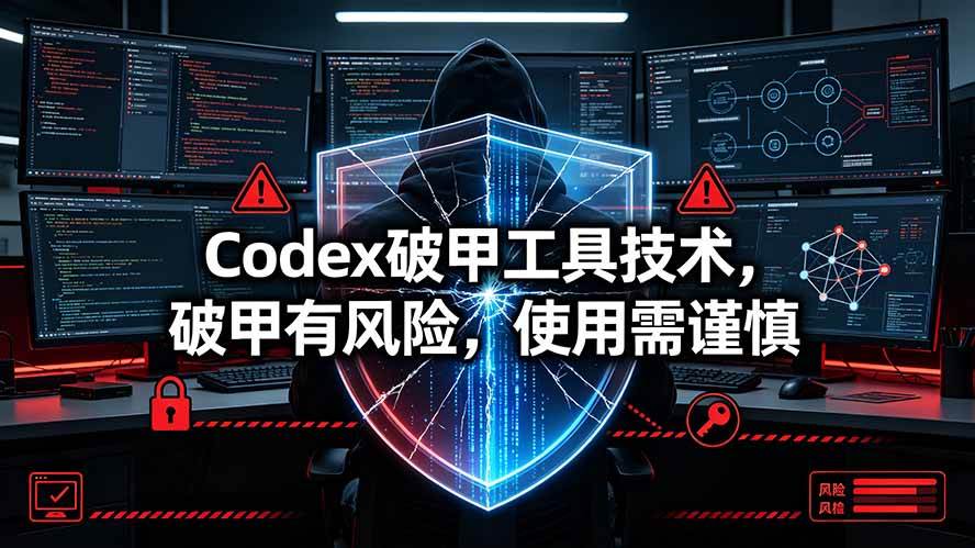 （19533期）Codex破甲工具技术，破甲有风险，使用需谨慎-777网创网