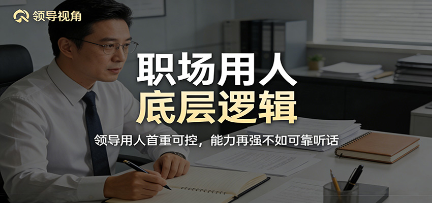 公众号付费文章:职场用人底层逻辑,领导用人首重可控,能力再强不如可靠听话-777网创网
