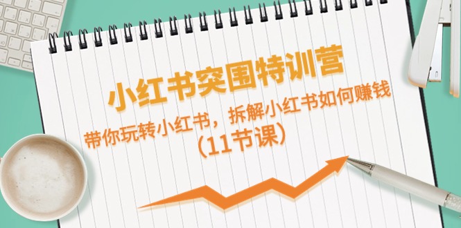 （10868期）小红书突围特训营，带你玩转小红书，拆解小红书如何赚钱（11节课）-777网创网