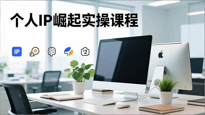 （16616期）个人IP崛起实操课程，IP思维塑造+赛道精准调研+账号高变现搭建+内容创作-777网创网