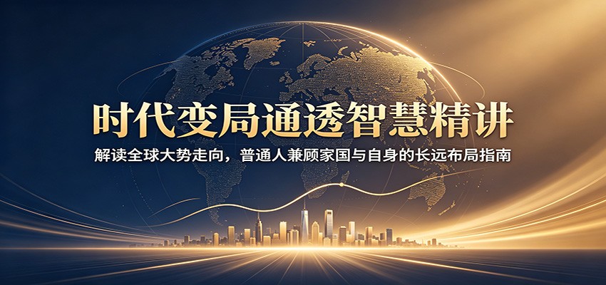 时代变局通透智慧精讲：解读全球大势走向，普通人兼顾家国与自身的长远布局指南-777网创网