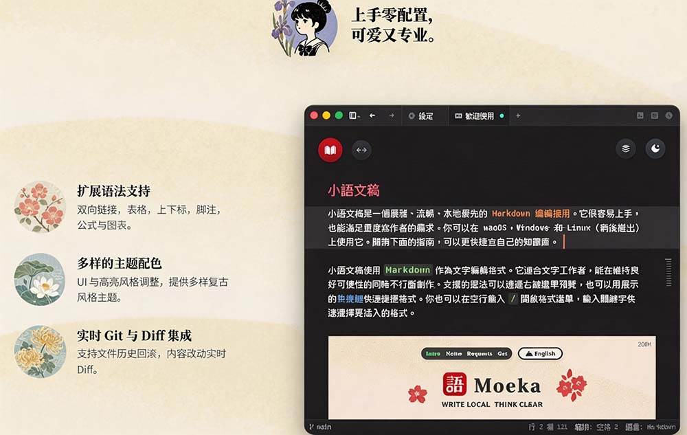 (20128期)让人眼前一亮的国产 Markdown 编辑器!本地离线高性能知识记录工具,免费免登录使用 小语文稿-777网创网