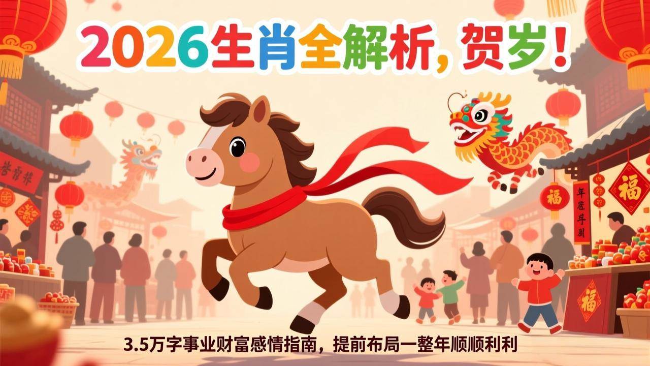 (17428期)付费文章:贺岁!2026生肖全解析,3.5万字事业财富感情指南,提前布局一整年顺顺利利 (17428期)付费文章:贺岁!2026生肖全解析,3.5万字事业财富感情指南,提前布局一整年顺顺利利