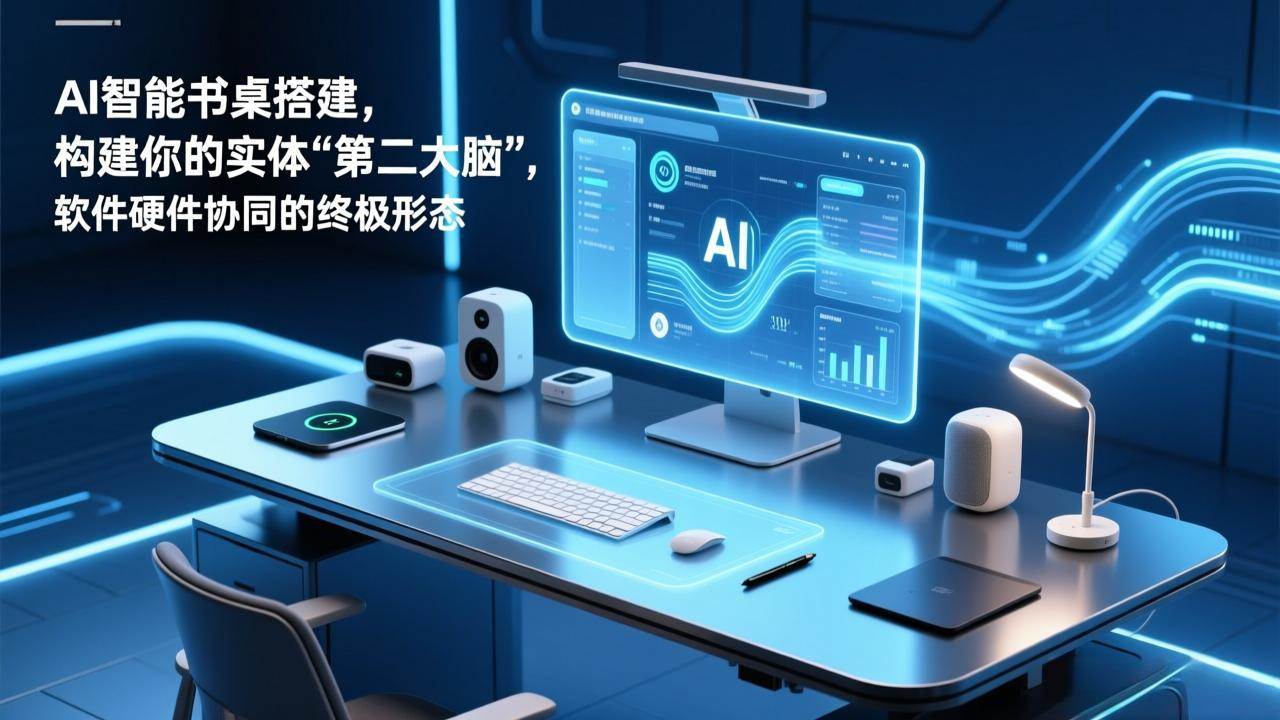 （17363期）AI智能书桌搭建，构建你的实体“第二大脑”，软件硬件协同的终极形态-777网创网