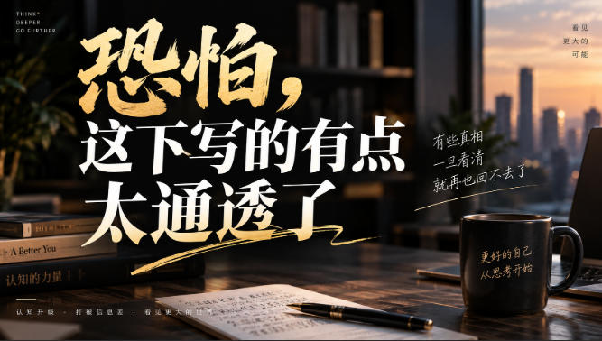 灏泽叔最新付费文章:恐怕,这下写的有点太通透了-777网创网