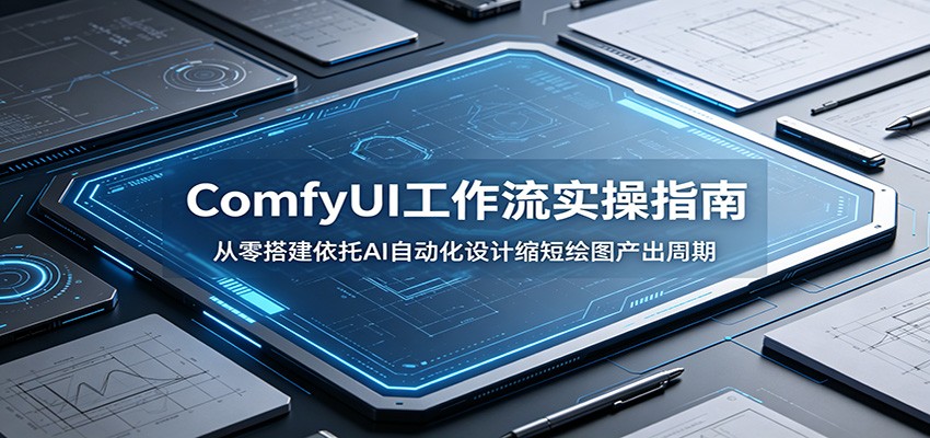 ComfyUI 工作流实操指南：从零搭建依托AI自动化设计缩短绘图产出周期-777网创网
