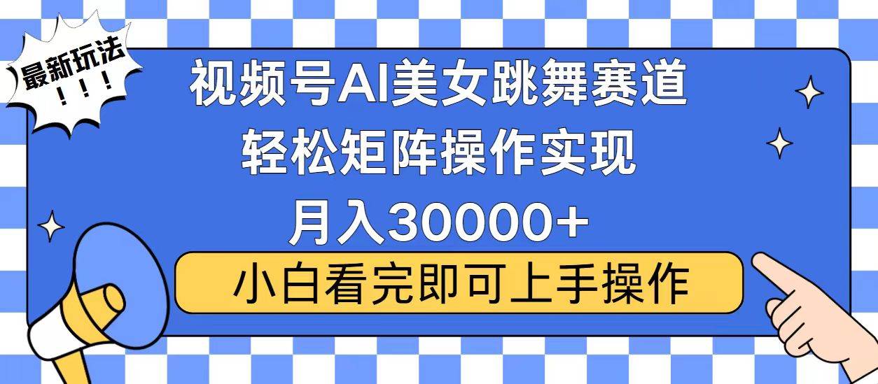 (13813期)视频号蓝海赛道玩法,当天起号,拉爆流量收益,小白也能轻松月入30000+-777网创网