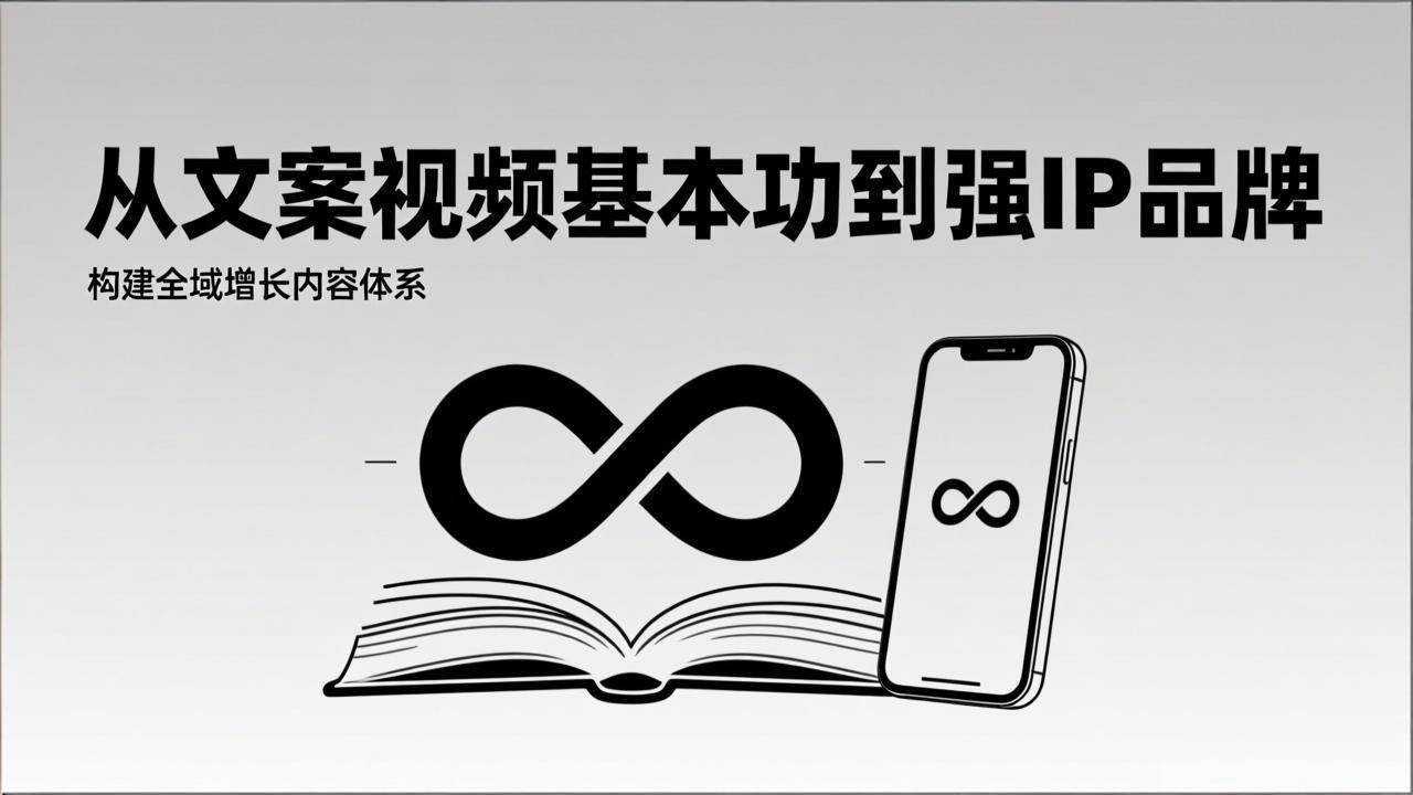 (17166期)2026内容获客系统课:从文案视频基本功到强IP品牌,构建全域增长内容体系-777网创网