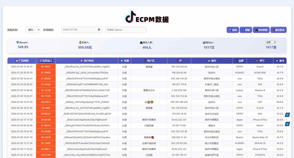 （15463期）抖音小游戏，日赚2000＋2025最火赛道-777网创网