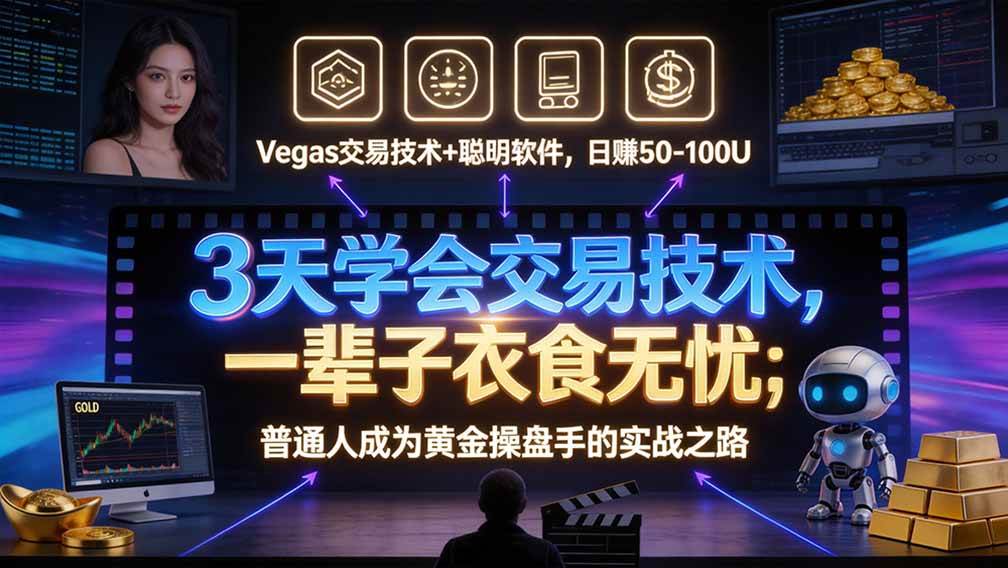 (20841期)“顺势而为交易系统”3天学会交易技术,聪明软件辅助,小白也能看懂趋势交易,日入30-100U,长期稳定 (20841期)“顺势而为交易系统”3天学会交易技术,聪明软件辅助,小白也能看懂趋势交易,日入30-100U,长期稳定