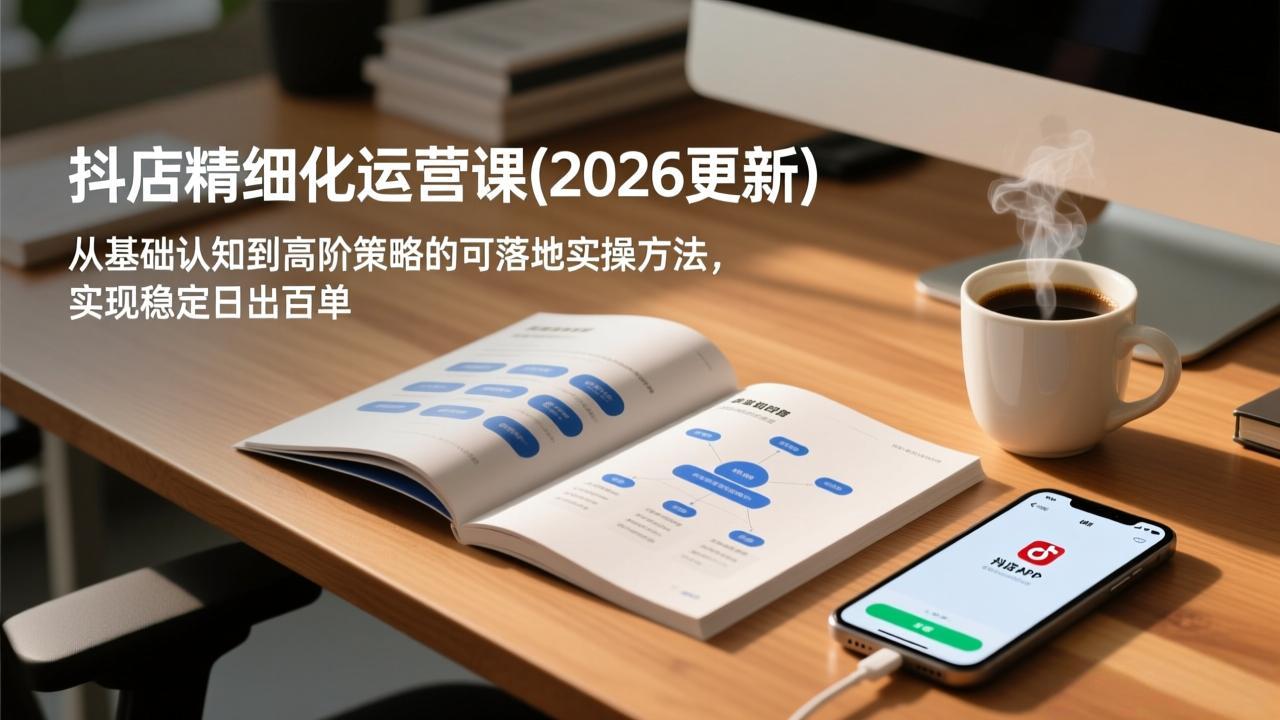 抖店精细化运营课(更新6月-777网创网