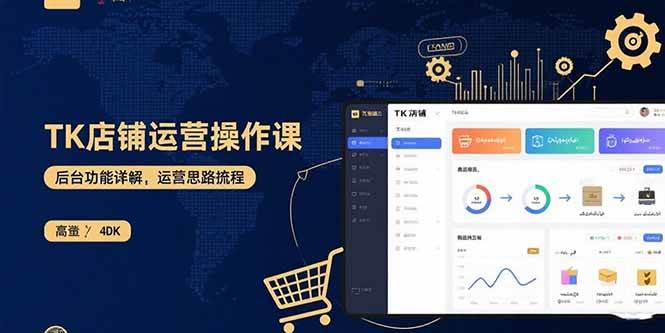 （15871期）TK店铺运营实操课：后台功能详解，商品上架流程，运营思路拆解-777网创网