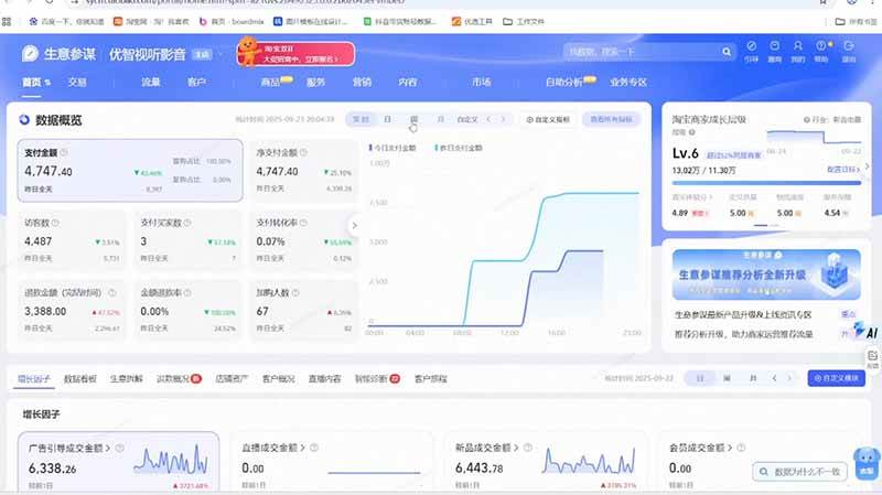 （20522期）淘宝VIP特训课-更新0917：蓝海选品+付费投放｜短视频AI运营｜大促起爆全流程，破解店铺无流量无利润难题-777网创网