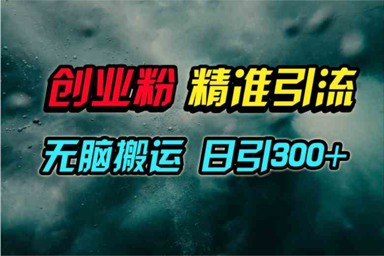 图片[1]-（9875期）视频号纯搬运日引300+创业粉教程！-777网创网
