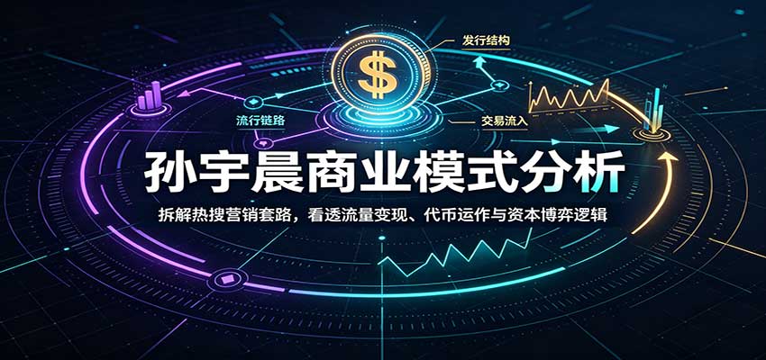 孙宇晨商业模式分析:拆解热搜营销套路,看透流量变现、代币运作与资本博弈逻辑-777网创网
