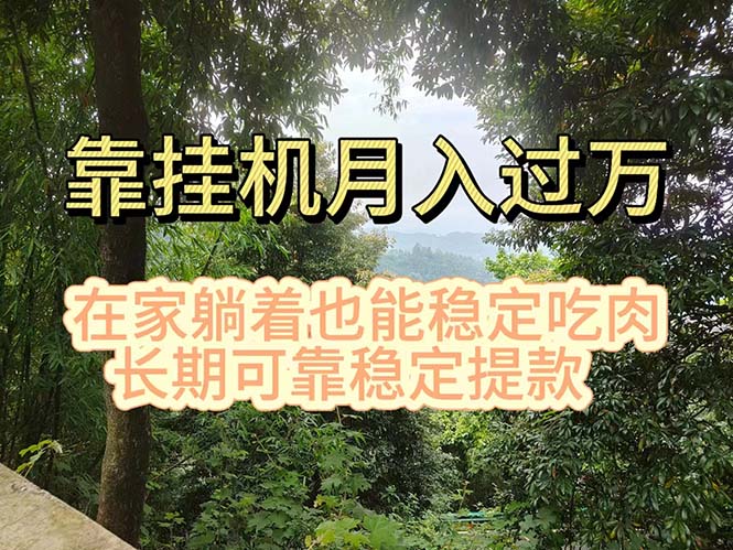 （11144期）挂机掘金，日入1000+，躺着也能吃肉，适合宝爸宝妈学生党工作室，电脑…-777网创网