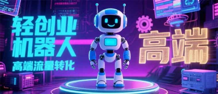 （15537期）2025 独立玩家必看：机器人 IP 流量转化新玩法，N 粉变现高效路径揭秘-777网创网