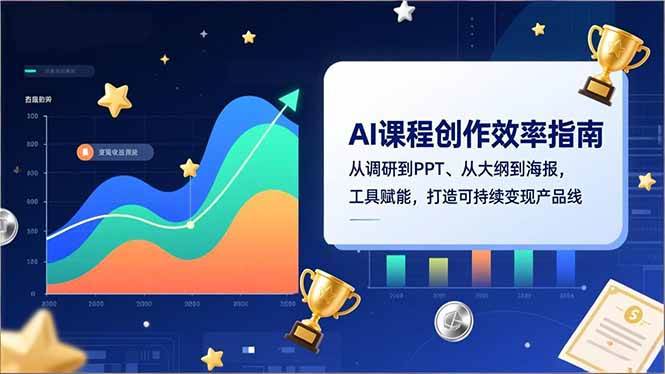 (16947期)AI课程创作效率指南,从调研到PPT、从大纲到海报,工具赋能,打造可持续变现产品线 (16947期)AI课程创作效率指南,从调研到PPT、从大纲到海报,工具赋能,打造可持续变现产品线