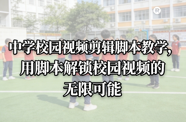 中学校园视频剪辑脚本教学,用脚本解锁校园视频的无限可能